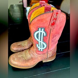 Tin haul mo money boots men’s 8.5